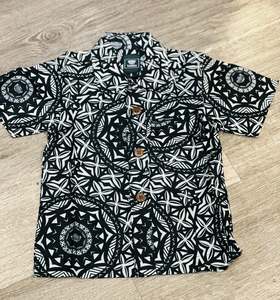 BOY'S SHIRT SB1245 BLACK