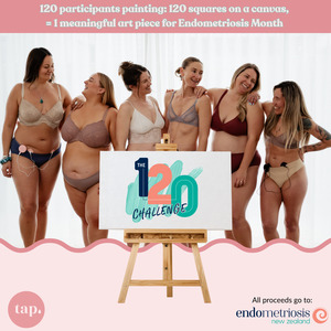 Frontpage: BOP Locals: We Need You! 120 Challenge 'Paint a Square' for Endometriosis New Zealand