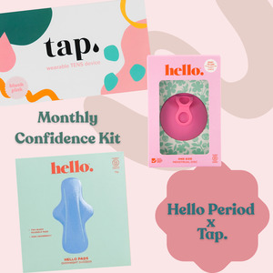 Products: Hello x Tap. 2.0 TENS Bundle