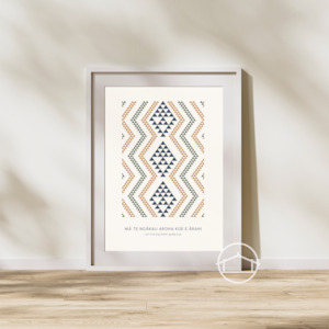 Te Ngakau- Digital Print