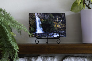 Products: Metal Print – Dawson Falls Frozen in Time