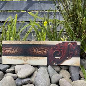 Mahi Toi Art: Providence Mounted Print