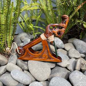 Rakau Wood Toki Pounamu Adze: Toki Pounamu