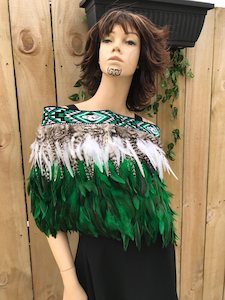 Korowai Cloak Adult Cape: Huruwhenua