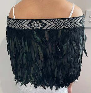 Korowai Cloak: Black Coque