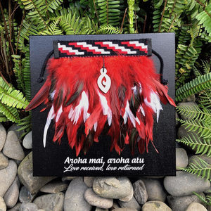 Mahi Toi Art Wall Art: "Aroha Mai, Aroha Atu - Love Received, Love Returned" Wall Art