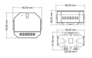 1CH DALI Triac Dimmer 360W