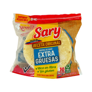 Arepas & Empanadas: Extra Thick White Corn Arepa