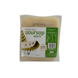 Products: Frozen Fresh Soursop Speck (Guanabana Mota)