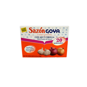 Goya Sazon Garlic & Onion