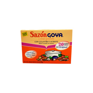 Products: Goya Sazon Coriander & Annatto