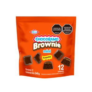 Frozen foods: Mini Brownie with Arequipe – Chocake – Ramo