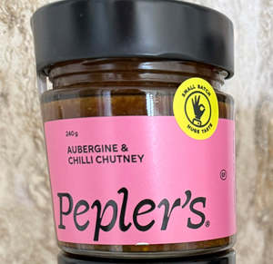 For The Pantry: Pepler's Aubergine & Chilli Chutney