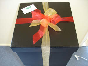 A Black Gift Box - Small (Fill up with your own selection of products)