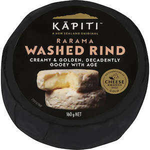 Cheeses Accompaniments: Kapiti Rarama Washed Rind Cheese