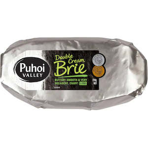 Cheeses Accompaniments: Puhoi Valley Double Cream Brie Oval