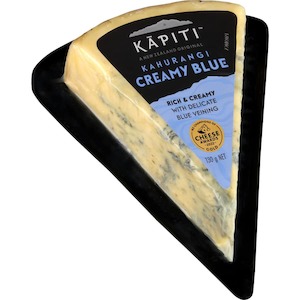 Cheeses Accompaniments: Kapiti Creamy Kahurangi Blue Cheese Wedge