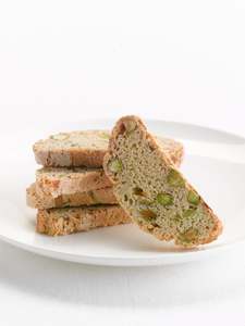 All Good Things Sweet: Pandoro Almond & Ginger Biscotti Bag