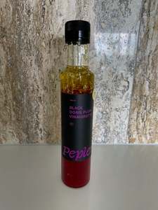 Artisan Pantry Items Olives Oils Pickles: Pepler's Black Doris Plum Vinaigrette