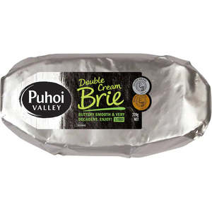 Puhoi Valley Double Cream Brie Oval