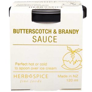 Herb & Spice Butterscotch & Brandy Sauce