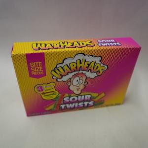 Products: Warheads Sour Twists theatre box – Tastes of the UK