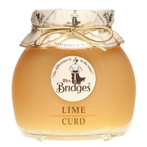 Products: Mrs Bridges Lime Curd, Strawberry & Champagne, Lemon/Lime Marmalade, Breakfast Marmalade, Marmalade with Ginger – Tastes of the UK