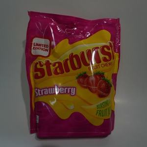Starburst Strawberry Pouch Bag 165g – Tastes of the UK
