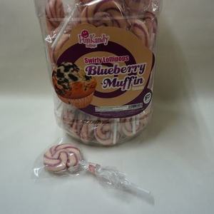 Swirly Lollipop Blueberry Muffin – Tastes of the UK