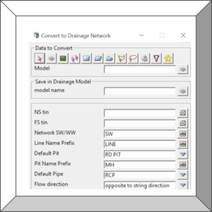 Products: 12dPL 4do Convert Strings to Drainage