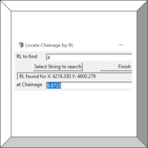 Products: 12dPL 4do Locate RL chainage