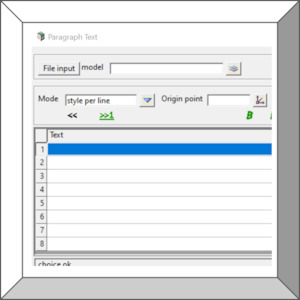 12dPL 4do Create Paragraph Text