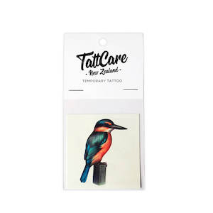 Products: Temporary Tattoo – Sacred Kingfisher (Kōtare)