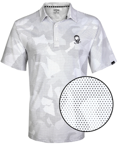 Products: Rogue Cool-Stretch Men’s Golf Shirt (White) Tattoo Golf
