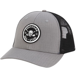 Mulligan All Star Trucker Golf Hat (Grey/Black) Tattoo Golf