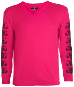 Products: Women’s Under-Layer Long Sleeve (Pink) Tattoo Golf