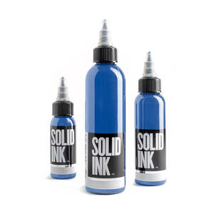 Inks: Solid Ink Colours - Blues