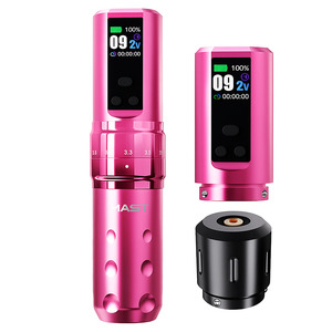 Mast Fold2 Pro Wireless Tattoo Pen (Color) Machine 2 Replaceable Batteries (WQP076 - 11/10)