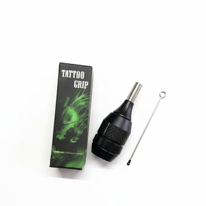 GRIP: Dragonhawk Cartridge Grip for Rotary Tattoo Machine Black