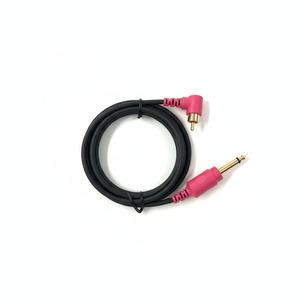 Clip Cord: Itattoo Rainbow Right Angled RCA Clipcord Soft