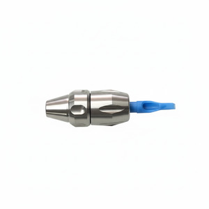 GRIP: Grip for Coil Machine Needles--Silver Highly Twist