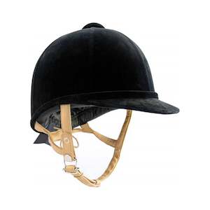 Helmets: Charles Owen Fain Velvet Helmet