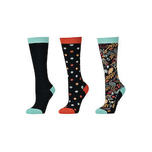 NEW DUBLIN KIDS 3 PACK SOCKS