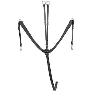 Breastplates Martingales: Platinum Y Expanding Breastplate