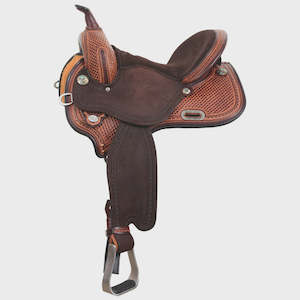Saddles: CIRCLE Y  KK BIG STAR BARREL RACING SADDLE