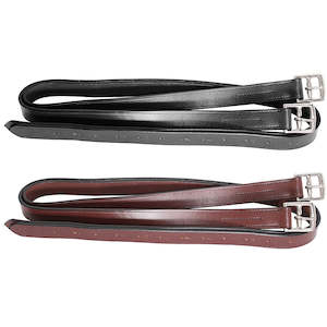 Stirrups Leathers: Blue Tag 32mm Stirrup Leathers