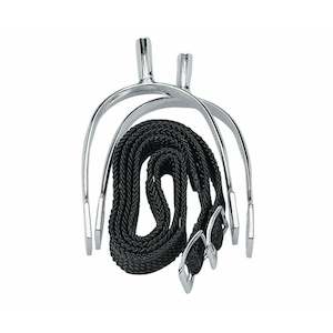 Spurs 1: Korsteel P.O.W Never Rust Spurs with Straps