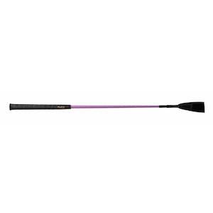 Whips: Fleck Rubber Grip Riding Whip with Fleck