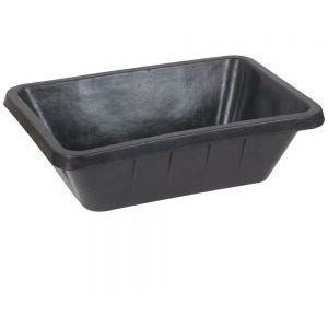 Buckets Feeding: Feed Pan Recycled Rubber 40L no-handle