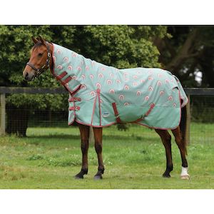 Weatherbeeta ComFiTec Plus Dynamic II Combo Neck Medium/Lite Boho Rainbow Print &hellip;